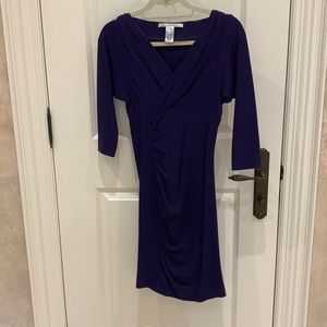 DVF Violet Dress